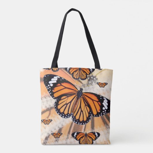 Monarch Butterfly design on Tote Bag (Achterkant)