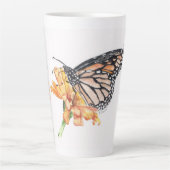 Monarch Butterfly-design op een Mok/beker Latte Mok (Voorkant)