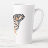 Monarch Butterfly-design op een Mok/beker Latte Mok (Rechts)