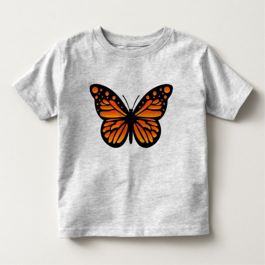Monarch Butterfly Design - Toddler Fine Jersey T- Kinder Shirts (Voorkant)
