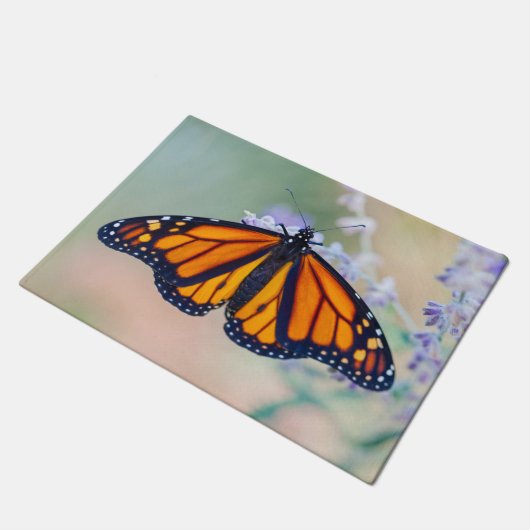 Monarch Butterfly Deurmat (Schuin)