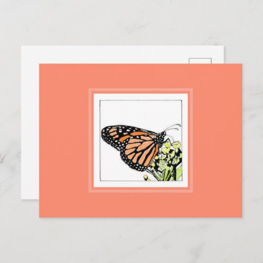 Monarch Butterfly door Mark Edward Westerfield Briefkaart (Voorkant / Achterkant)