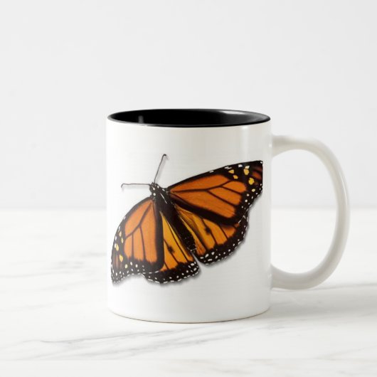 Monarch Butterfly Drinkware Tweekleurige Koffiemok (Rechts)