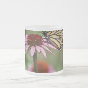 Monarch Butterfly en Black Eyed Susan Matglas Koffiemok