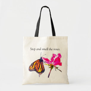 Monarch Butterfly en Roos Tas