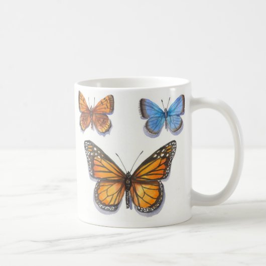 Monarch Butterfly en vrienden Koffiemok (Rechts)