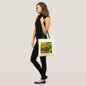 Monarch Butterfly en zonnebloemen Tote Bag (Voorkant (model))
