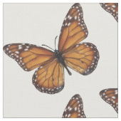 Monarch Butterfly Fabric Stof (Close Up)