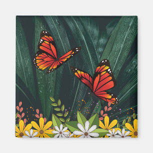 Monarch Butterfly feb 6_21 Magneet