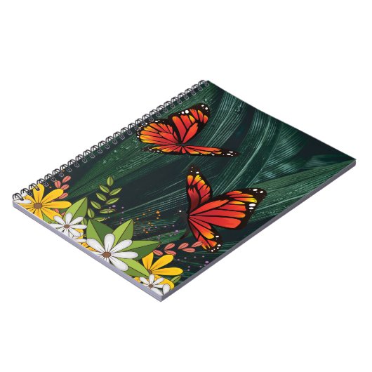 Monarch Butterfly feb 6_21 Notitieboek (Linkerzijde)