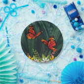 Monarch Butterfly feb 6_21 Papieren Bordje (Feest)