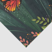 Monarch Butterfly feb 6_21 Tissuepapier (Detail)