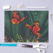 Monarch Butterfly feb 6_21 Tissuepapier (Craft)