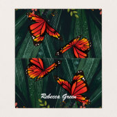 Monarch Butterfly feb 6_21 Visitekaartje (Buitenkant ongevouwen)