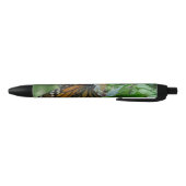  Monarch Butterfly Floral Blauwe Inkt Pen (Bodem)