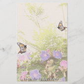 Monarch Butterfly Florence Stationery Briefpapier (Voorkant)