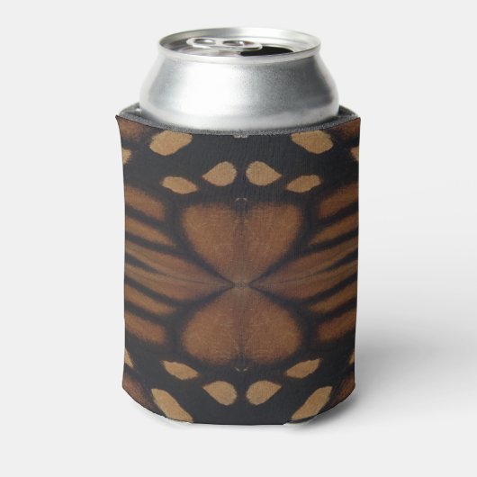 Monarch Butterfly gaat dicht bij het patroon Blikjeskoeler (Blikje Achterkant)