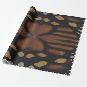 Monarch Butterfly gaat dicht bij het patroon Cadeaupapier