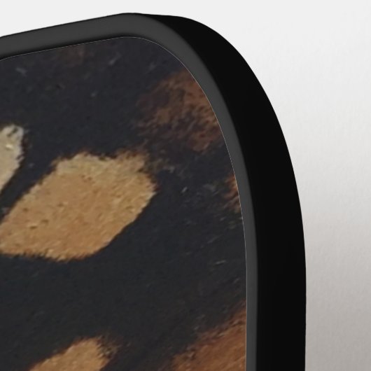 Monarch Butterfly gaat dicht bij het patroon Pickleball Paddle (Links Detail)