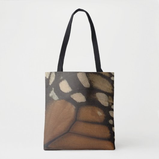 Monarch Butterfly gaat dicht Tote Bag (Voorkant)