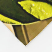 Monarch Butterfly Garden Art Fleece Deken (Hoek)