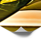  Monarch Butterfly Garden Art Poster (Hoek)