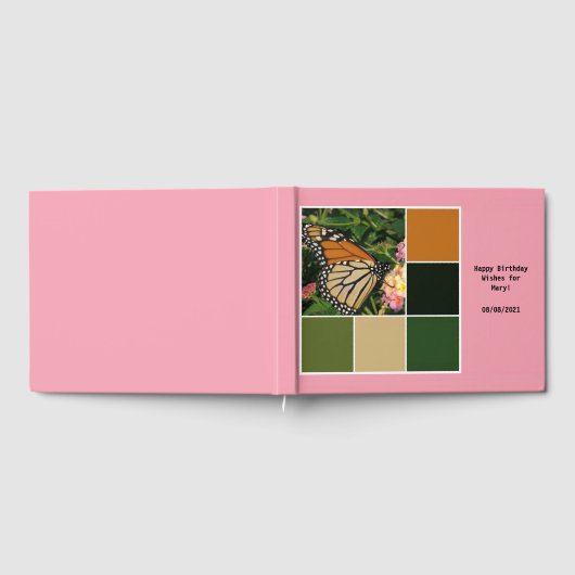 Monarch Butterfly Gastenboek (Volledig)