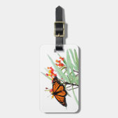Monarch Butterfly, gepersonaliseerd Bagagelabel (Voorkant verticaal)