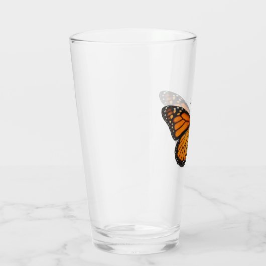 Monarch Butterfly Glas (Rechts)