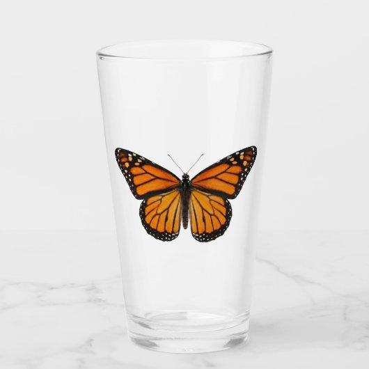 Monarch Butterfly Glas (Voorkant)