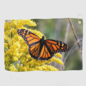 Monarch Butterfly Golf Towel Golfhanddoek (Horizontaal)