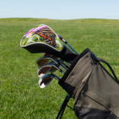 Monarch Butterfly Golfheadcover (Insitu)