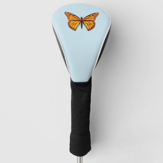 Monarch Butterfly Golfheadcover (Voorkant)