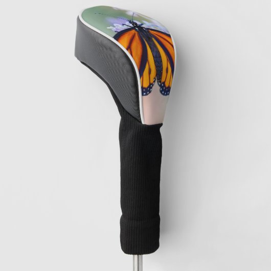 Monarch Butterfly Golfheadcover (Schuin)