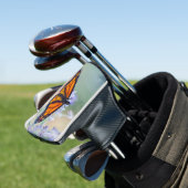 Monarch Butterfly Golfheadcover (Insitu)