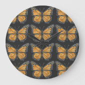 Monarch Butterfly Grote Klok (Voorkant)