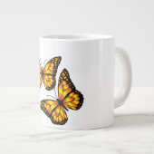 MONARCH BUTTERFLY GROTE KOFFIEKOP (Voorkant rechts)