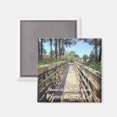 Monarch Butterfly Grove: Pismo Beach, Californië Magneet (Voorkant / Achterkant)