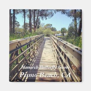 Monarch Butterfly Grove: Pismo Beach, Californië Magneet