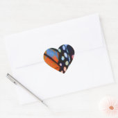 Monarch Butterfly Hart Sticker (Envelop)
