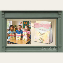 Monarch Butterfly Heart Watercolor Valentine Bedankdoosjes