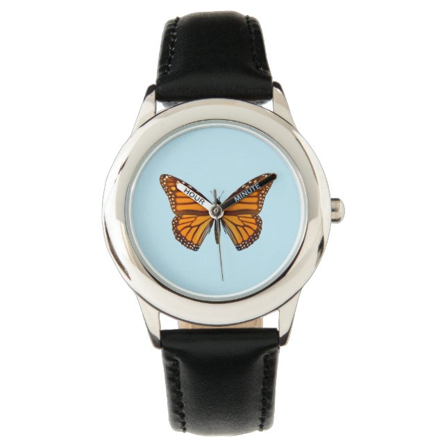 Monarch Butterfly Horloge (Voorkant)