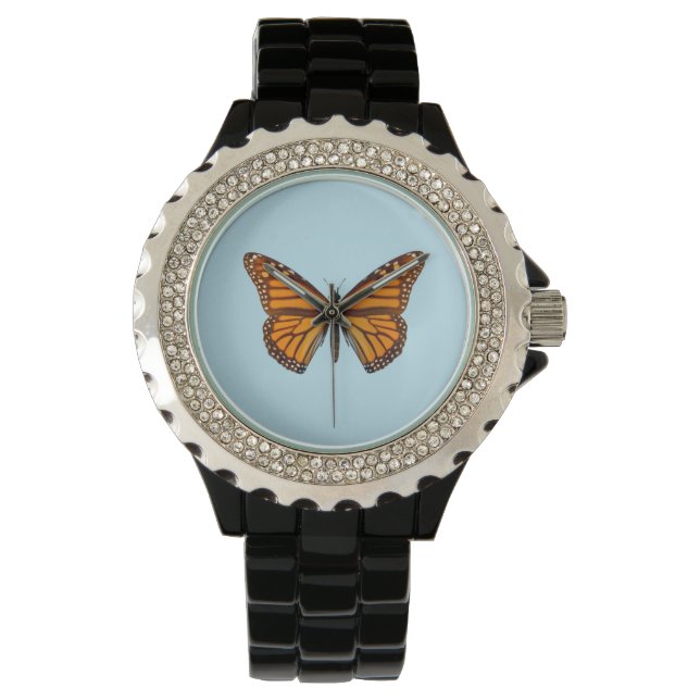 Monarch Butterfly Horloge (Voorkant)
