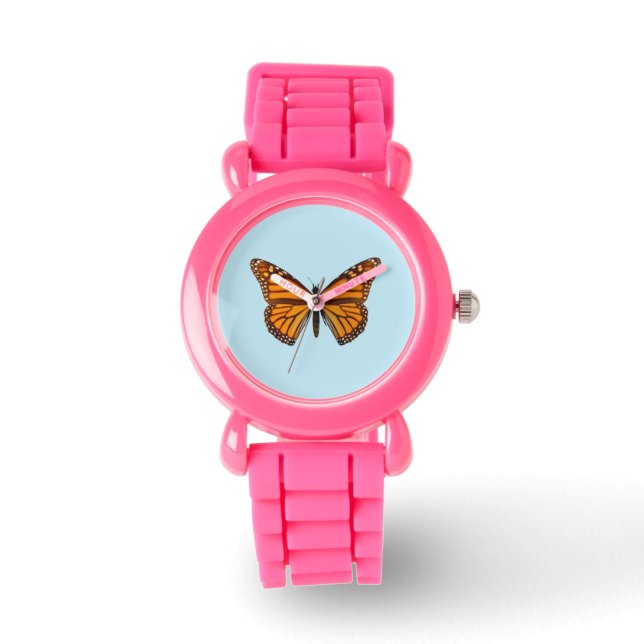 Monarch Butterfly Horloge (Voorkant)