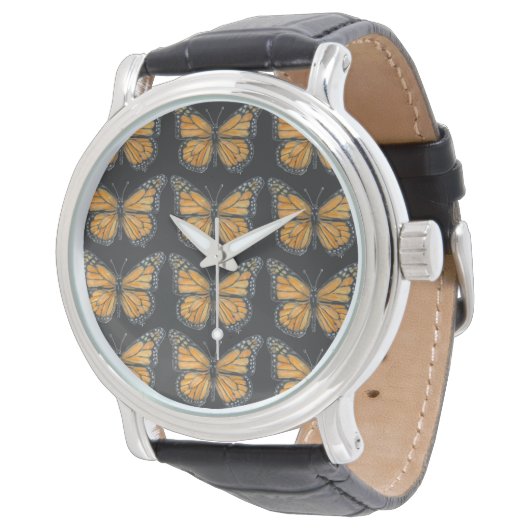 Monarch Butterfly  Horloge (Gekanteld)