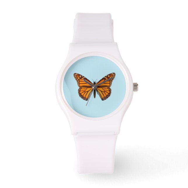 Monarch Butterfly Horloge (Voorkant)