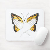 Monarch Butterfly in ASL Muismat (Met muis)