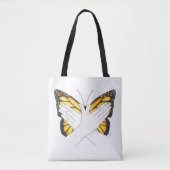 Monarch Butterfly in ASL Tote Bag (Voorkant)