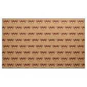 Monarch Butterfly in Brown, Rust and Cream Stof (Yard (91,4 cm))