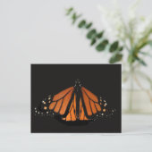 Monarch Butterfly in de sleutel van het Sinaasappe Briefkaart (Staand voorkant)